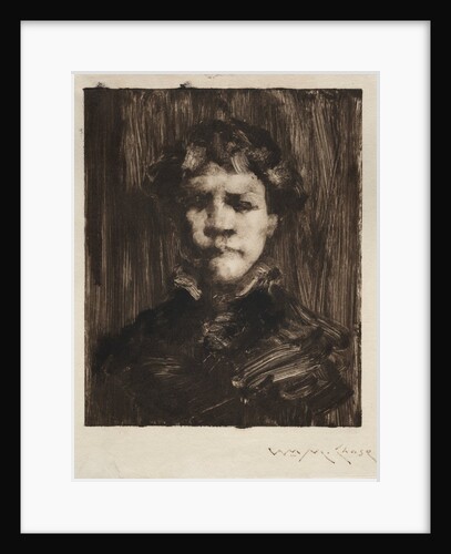 Head of a Boy by William Merritt Chase