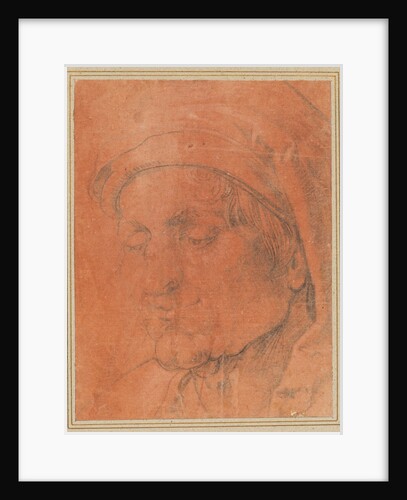Head of a Man in a Cap, 16th century by Anonymous; Albrecht Dürer