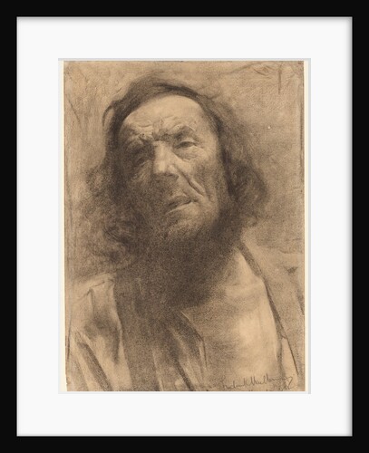 Head of a Man, 1884 by Frederick William MacMonnies