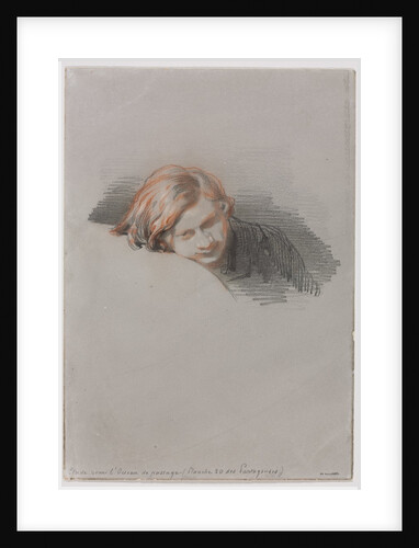 Head of a Young Man, 1853 by Paul Gavarni