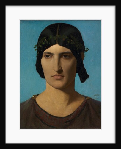 Head of an Italian Woman, 1847-1860 by Jean-Léon Gérôme