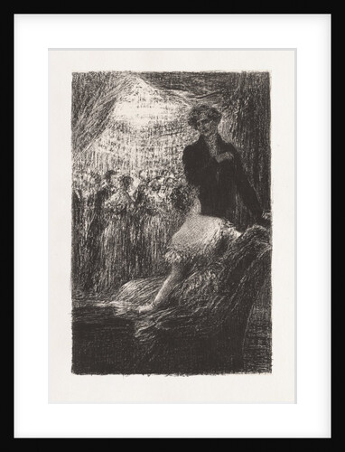 Hector Berlioz, sa vie et ses oevres: Symphonie Fantastique-- Un bal by Henri Fantin-Latour