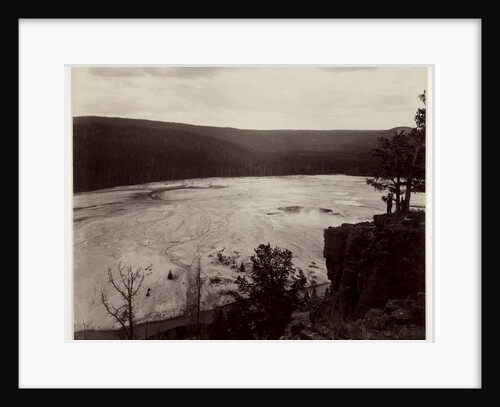 Hell's Half Acre, Prismatic Springs, c. late 1880s by Frank Jay Haynes