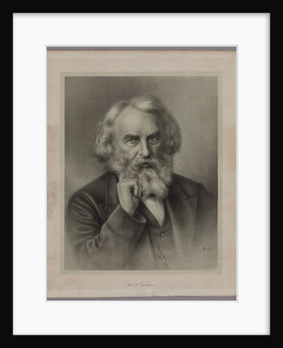 Henry Wadsworth Longfellow, 1875 by J. Baker