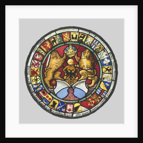 Heraldic Roundel with Arms of the Canton of Zürich, 1593 by Hans Rütter