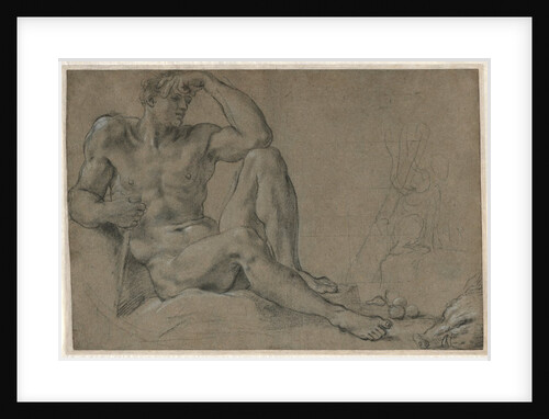 Hercules Resting, 1595-1597 by Annibale Carracci