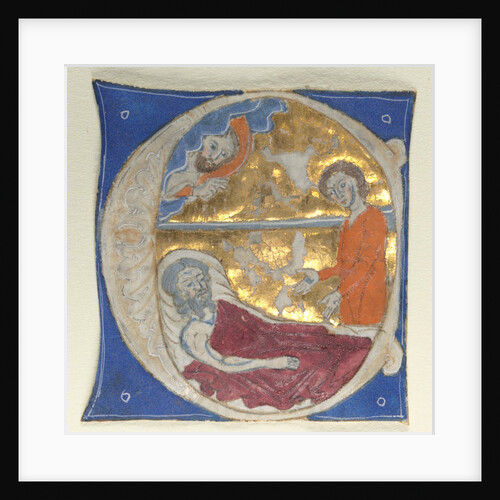 Historiated Initial Excised from a Bible, 1200s by Unknown