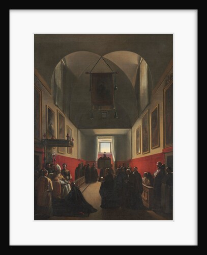 Homage to a Bishop, 1839 by François Marius Granet