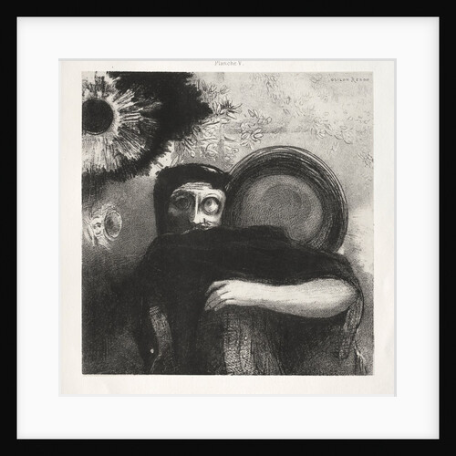 Homage to Goya: A Strange Juggler, 1885 by Odilon Redon