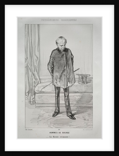 Hommes de Bourse by Paul Gavarni