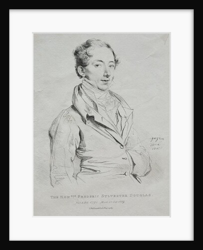 Honorable Frederic Sylvester Douglas, 1815 by Jean-Auguste-Dominique Ingres