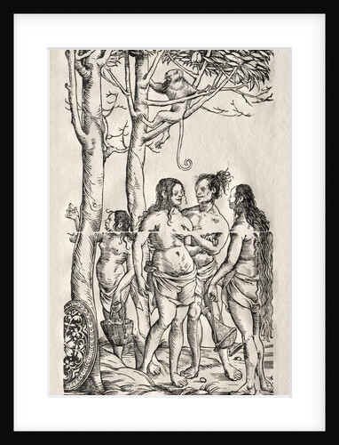 Hottentots with herd by Hans Burgkmair