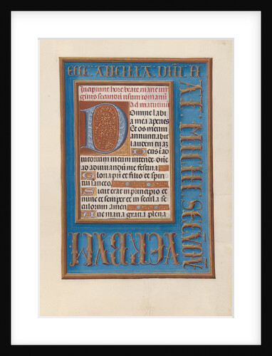 Hours of Queen Isabella the Catholic, Queen of Spain: Fol, 98r, c. 1500 by Master of the First Prayerbook of Maximillian