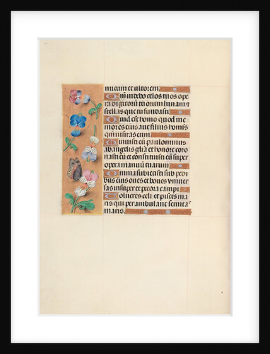 Hours of Queen Isabella the Catholic, Queen of Spain: Fol. 100v, c. 1500 by Master of the First Prayerbook of Maximillian