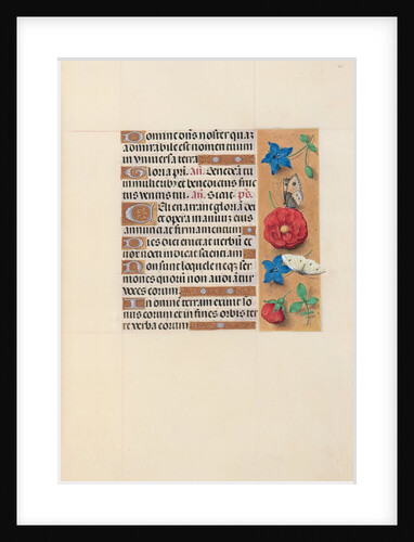 Hours of Queen Isabella the Catholic, Queen of Spain: Fol. 101r, c. 1500 by Master of the First Prayerbook of Maximillian