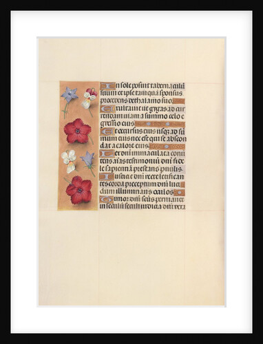 Hours of Queen Isabella the Catholic, Queen of Spain: Fol. 101v, c. 1500 by Master of the First Prayerbook of Maximillian