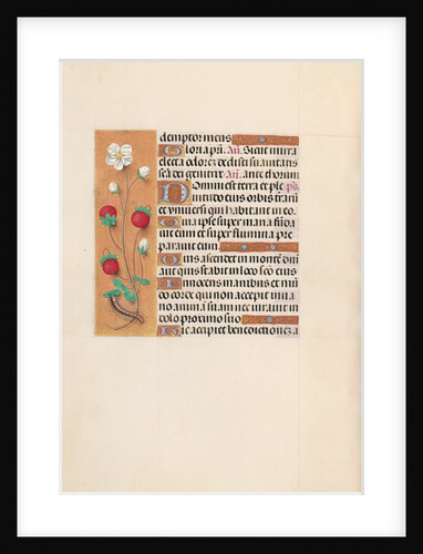 Hours of Queen Isabella the Catholic, Queen of Spain: Fol. 102v, c. 1500 by Master of the First Prayerbook of Maximillian