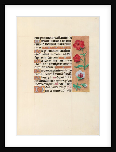 Hours of Queen Isabella the Catholic, Queen of Spain: Fol. 105r, c. 1500 by Master of the First Prayerbook of Maximillian