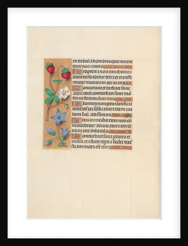 Hours of Queen Isabella the Catholic, Queen of Spain: Fol. 105v, c. 1500 by Master of the First Prayerbook of Maximillian