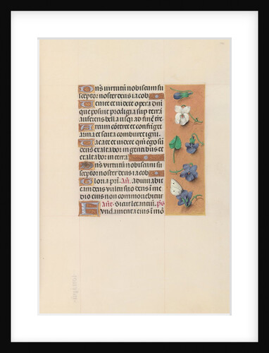 Hours of Queen Isabella the Catholic, Queen of Spain: Fol. 106r, c. 1500 by Master of the First Prayerbook of Maximillian