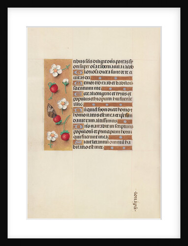 Hours of Queen Isabella the Catholic, Queen of Spain: Fol. 106v, c. 1500 by Master of the First Prayerbook of Maximillian