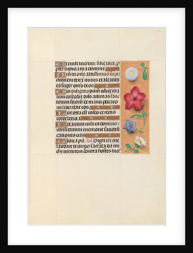 Hours of Queen Isabella the Catholic, Queen of Spain: Fol. 109r, c. 1500 by Master of the First Prayerbook of Maximillian