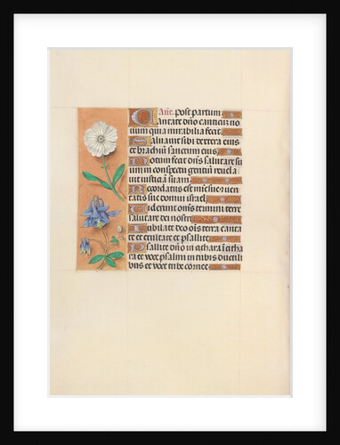 Hours of Queen Isabella the Catholic, Queen of Spain: Fol. 109v, c. 1500 by Master of the First Prayerbook of Maximillian