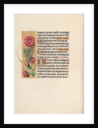 Hours of Queen Isabella the Catholic, Queen of Spain: Fol. 110v, c. 1500 by Master of the First Prayerbook of Maximillian