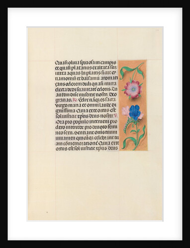 Hours of Queen Isabella the Catholic, Queen of Spain: Fol. 112r, c. 1500 by Master of the First Prayerbook of Maximillian