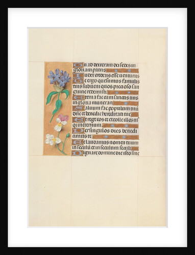 Hours of Queen Isabella the Catholic, Queen of Spain: Fol. 113v, c. 1500 by Master of the First Prayerbook of Maximillian