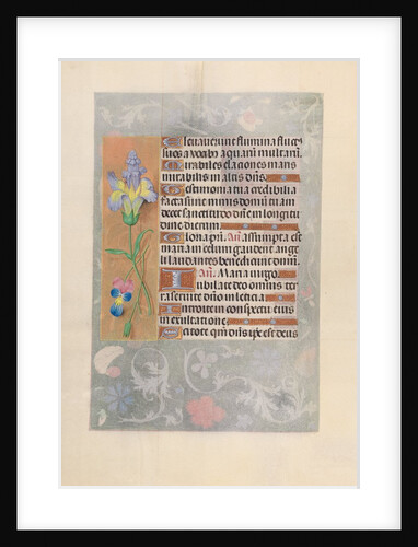 Hours of Queen Isabella the Catholic, Queen of Spain: Fol. 116v, c. 1500 by Master of the First Prayerbook of Maximillian