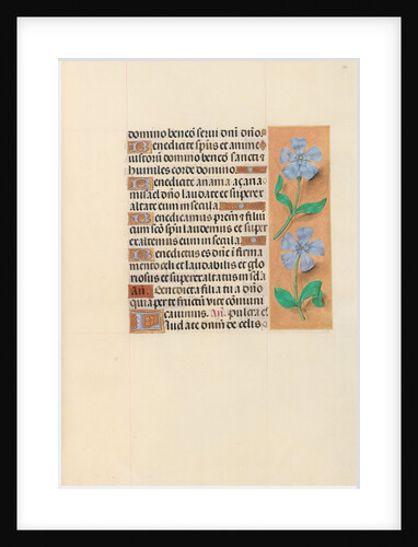 Hours of Queen Isabella the Catholic, Queen of Spain: Fol. 120r, c. 1500 by Master of the First Prayerbook of Maximillian