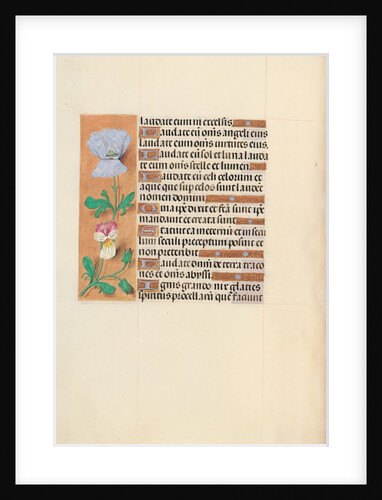 Hours of Queen Isabella the Catholic, Queen of Spain: Fol. 120v, c. 1500 by Master of the First Prayerbook of Maximillian