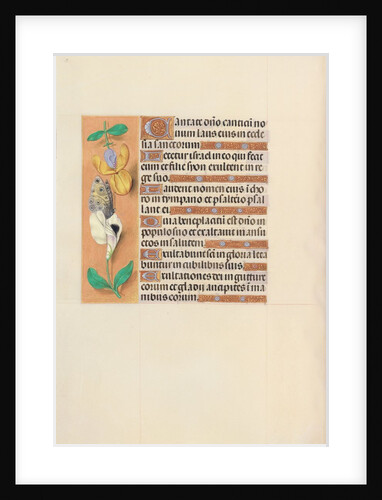 Hours of Queen Isabella the Catholic, Queen of Spain: Fol. 121v, c. 1500 by Master of the First Prayerbook of Maximillian