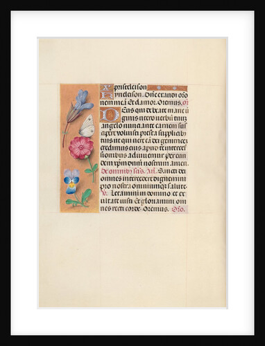 Hours of Queen Isabella the Catholic, Queen of Spain: Fol. 124v, c. 1500 by Master of the First Prayerbook of Maximillian