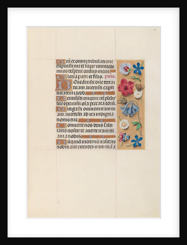 Hours of Queen Isabella the Catholic, Queen of Spain: Fol. 128r, c. 1500 by Master of the First Prayerbook of Maximillian