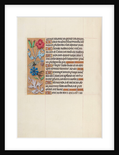 Hours of Queen Isabella the Catholic, Queen of Spain: Fol. 128v, c. 1500 by Master of the First Prayerbook of Maximillian