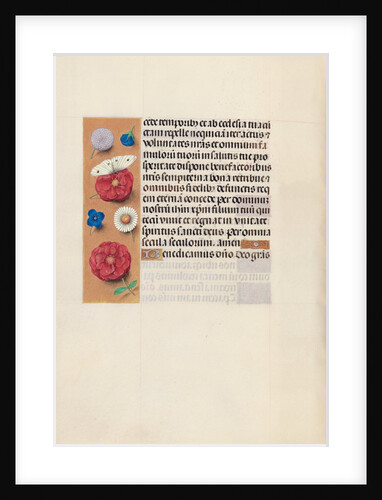 Hours of Queen Isabella the Catholic, Queen of Spain: Fol. 130v, c. 1500 by Master of the First Prayerbook of Maximillian