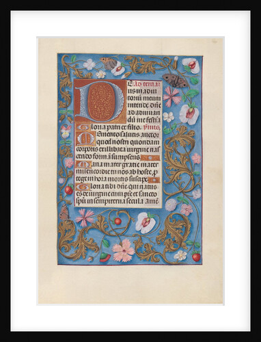 Hours of Queen Isabella the Catholic, Queen of Spain: Fol. 132r, c. 1500 by Master of the First Prayerbook of Maximillian