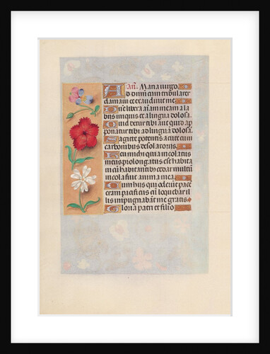 Hours of Queen Isabella the Catholic, Queen of Spain: Fol. 132v, c. 1500 by Master of the First Prayerbook of Maximillian