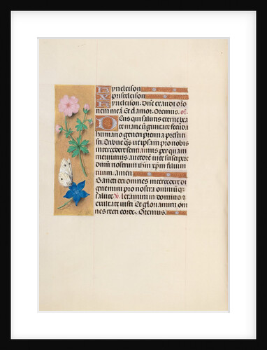 Hours of Queen Isabella the Catholic, Queen of Spain: Fol. 134v, c. 1500 by Master of the First Prayerbook of Maximillian