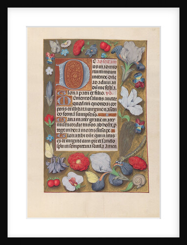 Hours of Queen Isabella the Catholic, Queen of Spain: Fol. 137r, c. 1500 by Master of the First Prayerbook of Maximillian