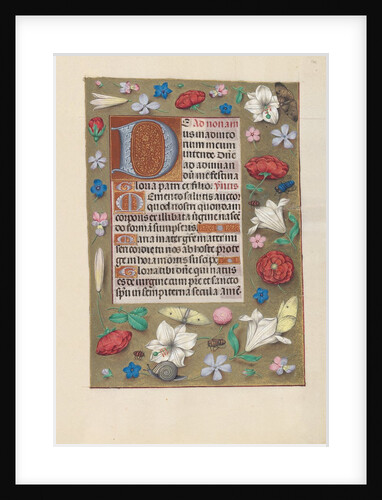 Hours of Queen Isabella the Catholic, Queen of Spain: Fol. 142r, c. 1500 by Master of the First Prayerbook of Maximillian