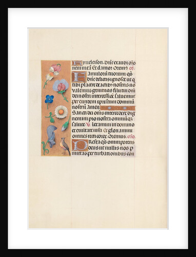 Hours of Queen Isabella the Catholic, Queen of Spain: Fol. 144v, c. 1500 by Master of the First Prayerbook of Maximillian