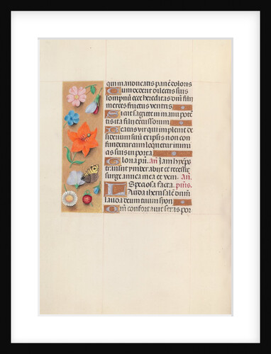 Hours of Queen Isabella the Catholic, Queen of Spain: Fol. 149v, c. 1500 by Master of the First Prayerbook of Maximillian