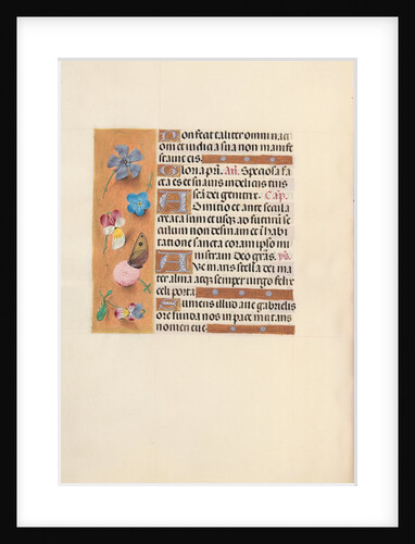 Hours of Queen Isabella the Catholic, Queen of Spain: Fol. 150v, c. 1500 by Master of the First Prayerbook of Maximillian