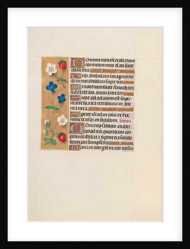 Hours of Queen Isabella the Catholic, Queen of Spain: Fol. 156v, c. 1500 by Master of the First Prayerbook of Maximillian