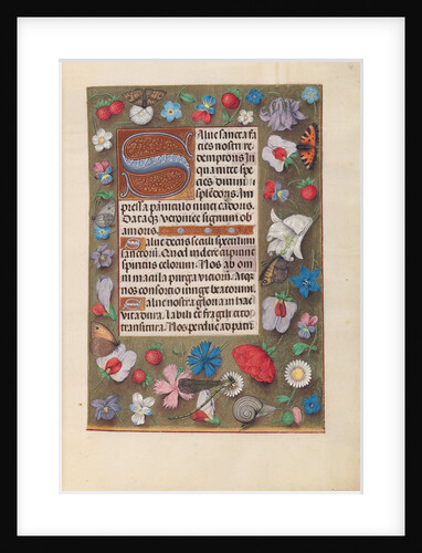 Hours of Queen Isabella the Catholic, Queen of Spain: Fol. 15r, c. 1500 by Master of the First Prayerbook of Maximillian