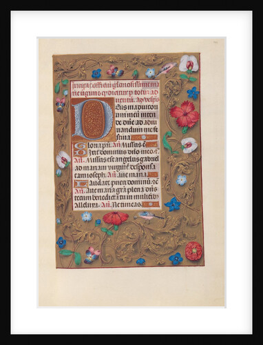 Hours of Queen Isabella the Catholic, Queen of Spain: Fol. 160r, c. 1500 by Master of the First Prayerbook of Maximillian