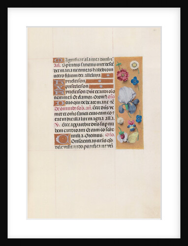 Hours of Queen Isabella the Catholic, Queen of Spain: Fol. 161r, c. 1500 by Master of the First Prayerbook of Maximillian